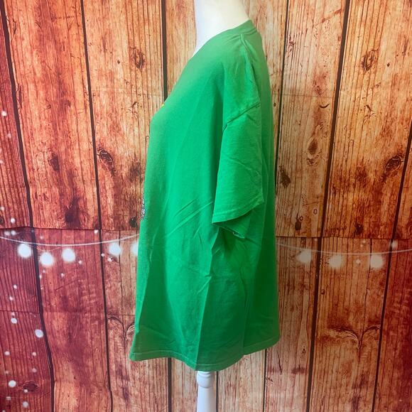 Vintage Simpson's Homer Christmas Duff Beer tree tee shirt size Extra Large Y2K - Picture 3 of 6